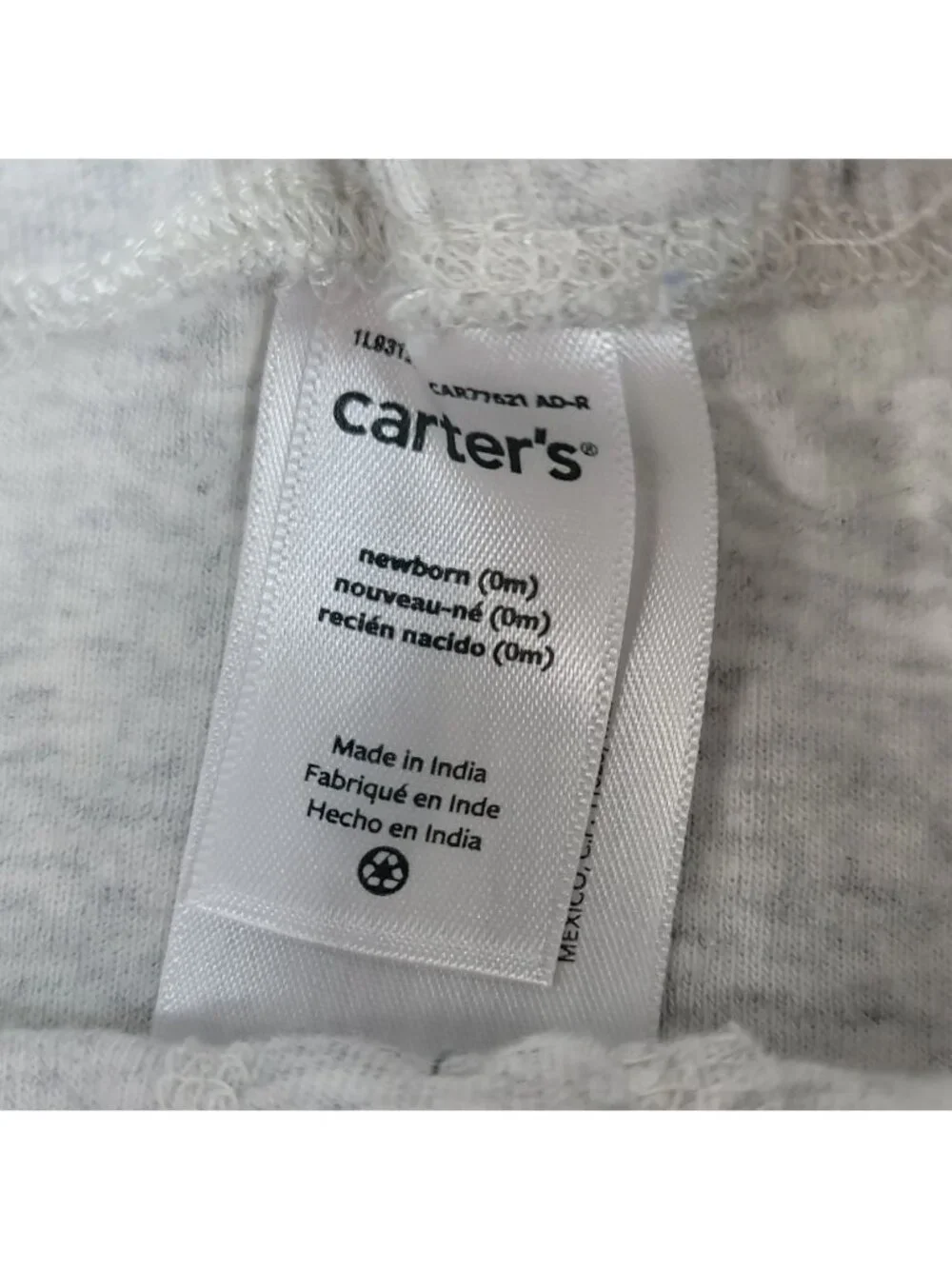 GAP Carter's H&M Lot of 4 Blue Gray Black Newborn Bodysuit Pull On Pants Joggers